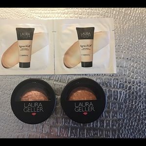 New Set Of 2 Laura Geller Baked Blush Honeysuckle